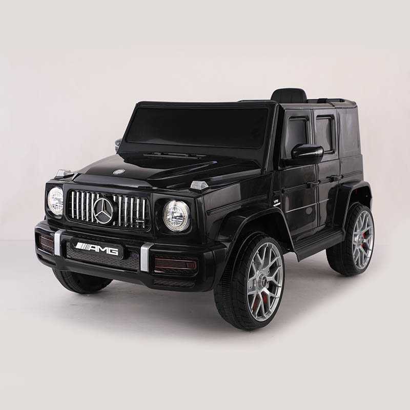 12V 2WD Kids Electric Ride pada kereta dengan buaian