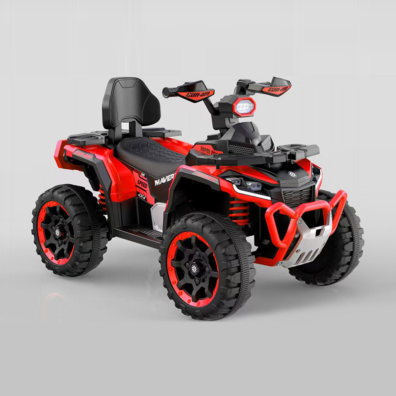 ATV Elektrik Kanak-Kanak Besar 12V 4WD dengan Alat Kawalan Jauh & Muzik