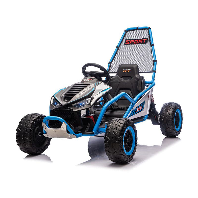 12V Kids Electric Drift Ride-On Go Kart dengan pemain MP3 Bluetooth