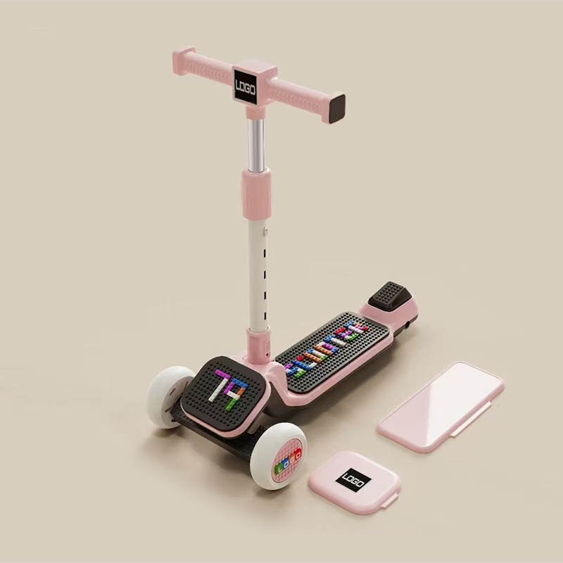 Skuter hiburan kanak -kanak dilipat ringan