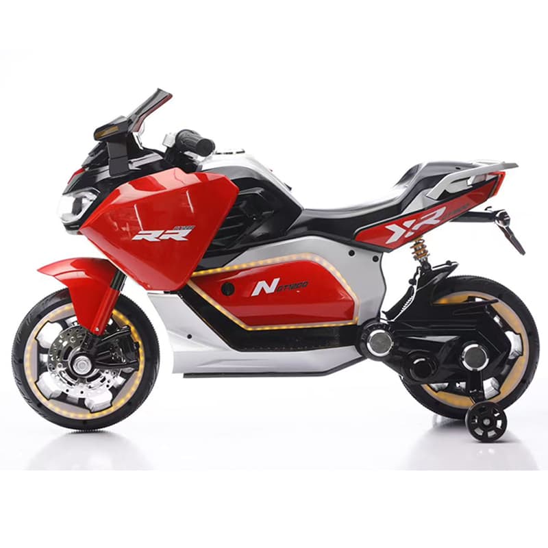 12V Dual Motor Kids 2-Wheel Motorcycle with MP3 player & Bluetooth