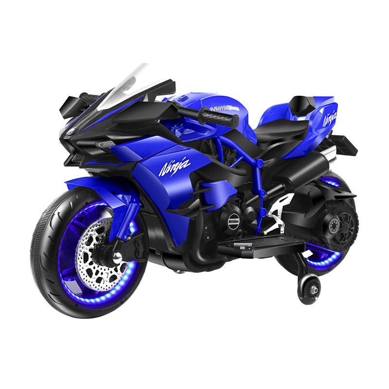 12V Big Size Ride-On Motorbike for Older Kids with music & light