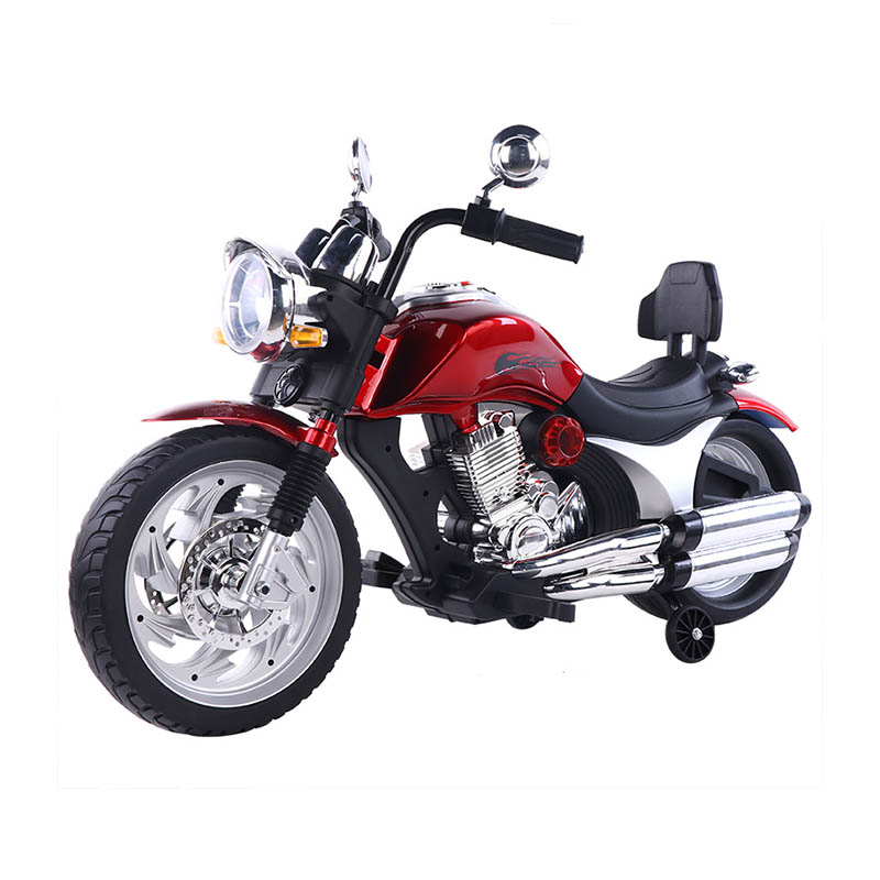 12V Big Size Ride-On Motorbike for Older Kids with One-Button Start